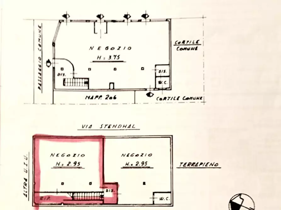 Immagine 17 di Attività commerciale in vendita  in Via Enrico Stendhal 19 a Milano