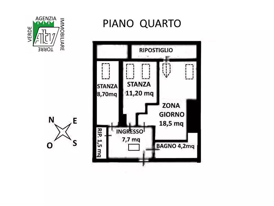 Immagine 25 di Appartamento in vendita  in Malè, via 4 Novembre a Malè