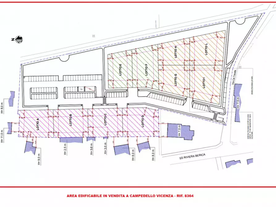 Immagine 17 di Terreno in vendita  in Campedello a Vicenza