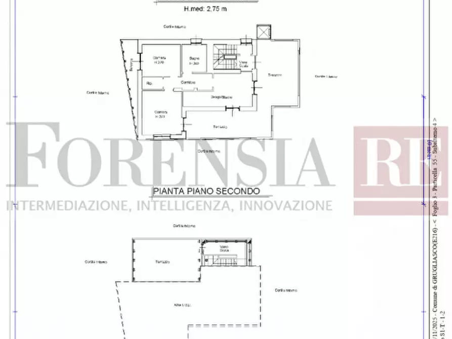 Immagine 15 di Villa in vendita  in Via Fratelli Bandiera, 1 a Grugliasco