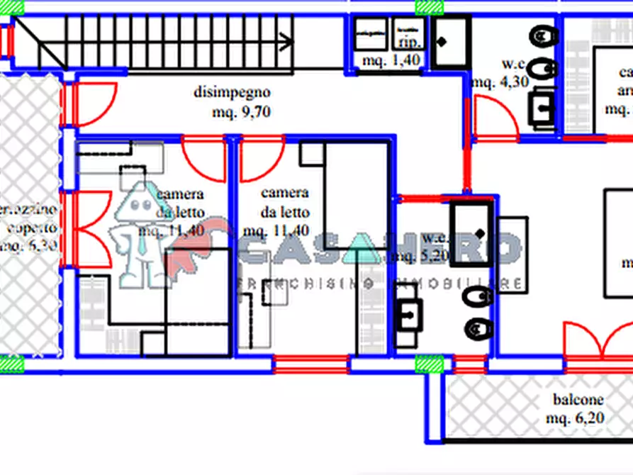 Immagine 38 di Casa bifamiliare in vendita  in Ficarazzi centro a Ficarazzi