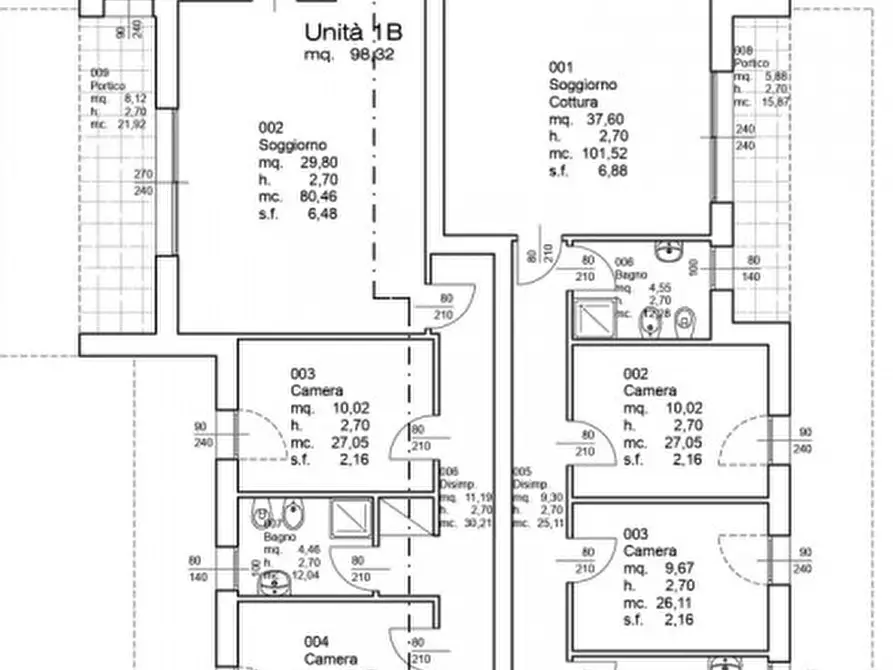 Immagine 7 di Appartamento in vendita  in Via San Martino a Vigodarzere