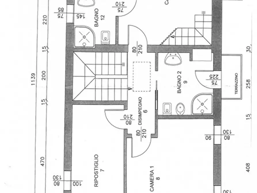 Immagine 16 di Villetta a schiera in vendita  in viale fiume a Este