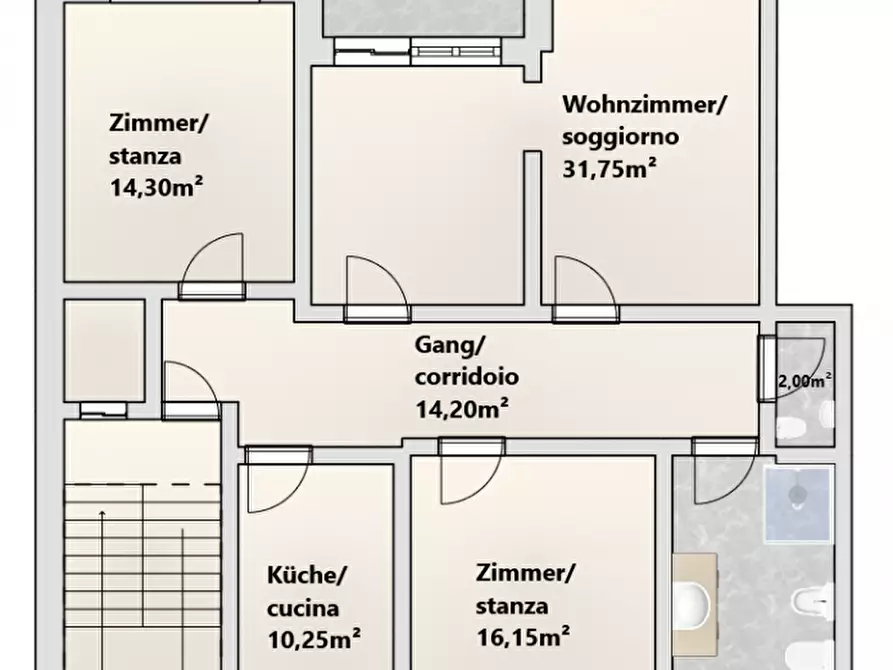 Immagine 16 di Appartamento in vendita  in Otto-Huber-Straße - Via Otto Huber a Merano .Meran.