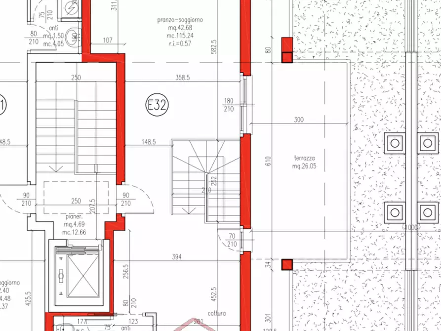 Immagine 19 di Appartamento in vendita  in Via Egidio Forcellini a Padova