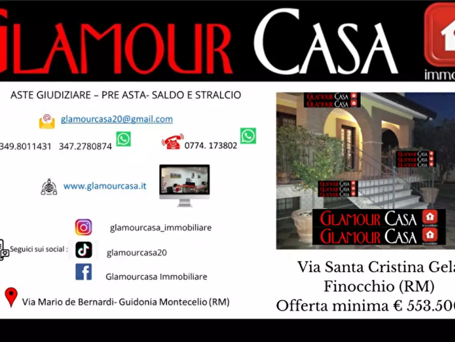 Immagine 1 di Villa in vendita  in Via Santa Cristina Gela a Roma