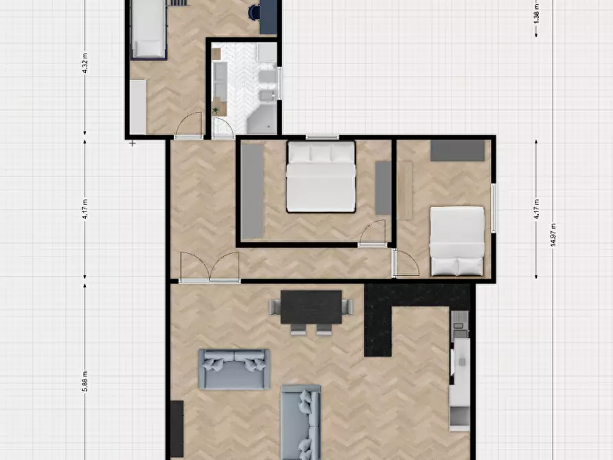 Immagine 12 di Appartamento in vendita  in via dei colli a Carpenedolo