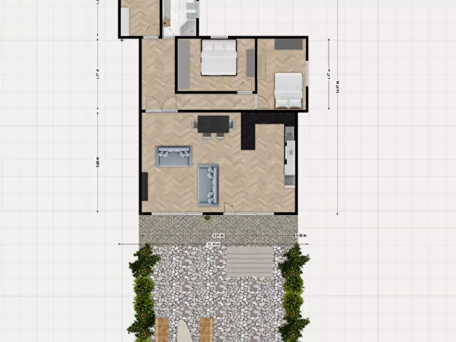 Immagine 13 di Appartamento in vendita  in via dei colli a Carpenedolo