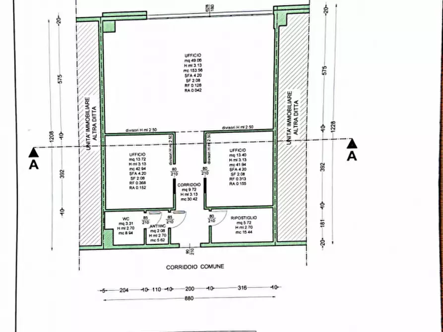 Immagine 34 di Ufficio in affitto  a Vicenza