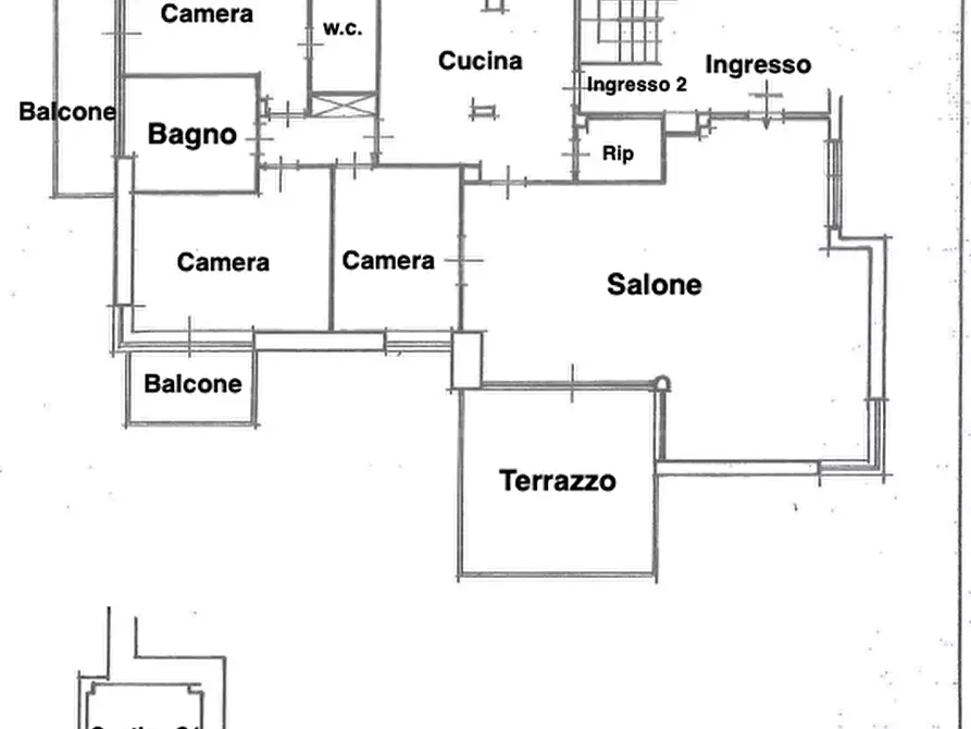 Immagine 25 di Appartamento in vendita  in Via Calvi dell'Umbria a Roma