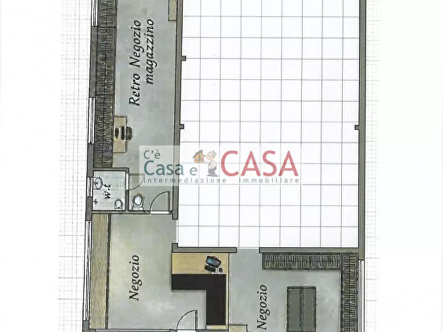 Immagine 2 di Negozio in affitto  in Via S. Giuseppe, 6 a Selvazzano Dentro