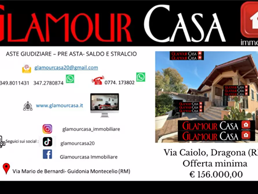 Immagine 1 di Villa in vendita  in Via Caiolo a Roma