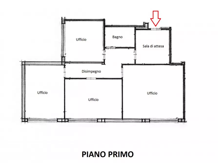 Immagine 11 di Ufficio in affitto  in Piazza Giulio Neri a Torrita Di Siena