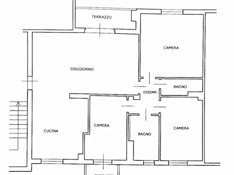 Immagine 26 di Appartamento in vendita  in Via Guido Rossa, 2 a Empoli