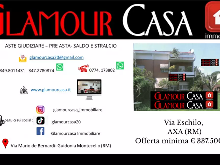 Immagine 1 di Villa in vendita  in Via Eschilo a Roma