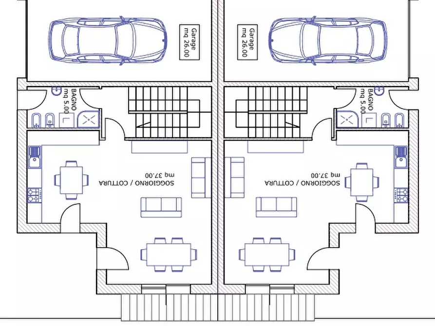 Immagine 18 di Villetta a schiera in vendita  in VIA TREVISAN ARMANDO a Borgo Veneto