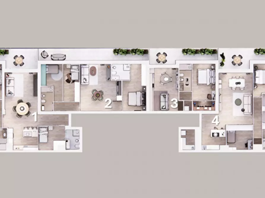 Immagine 14 di Appartamento in vendita  in Via John Cage a Bologna