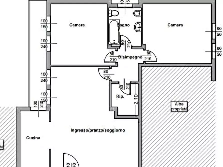 Immagine 23 di Appartamento in vendita  in Via Guardiana a Dolo