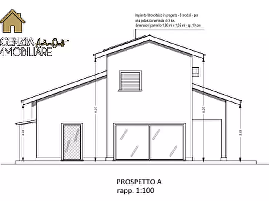 Immagine 13 di Villa in vendita  in via delle barozze 48 a Rocca Di Papa