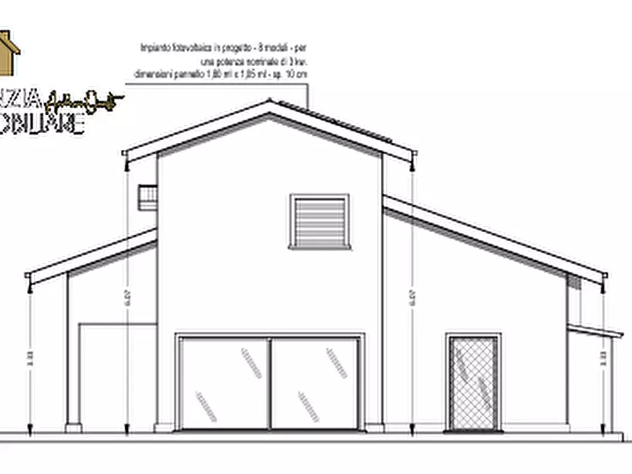 Immagine 14 di Villa in vendita  in via delle barozze 48 a Rocca Di Papa