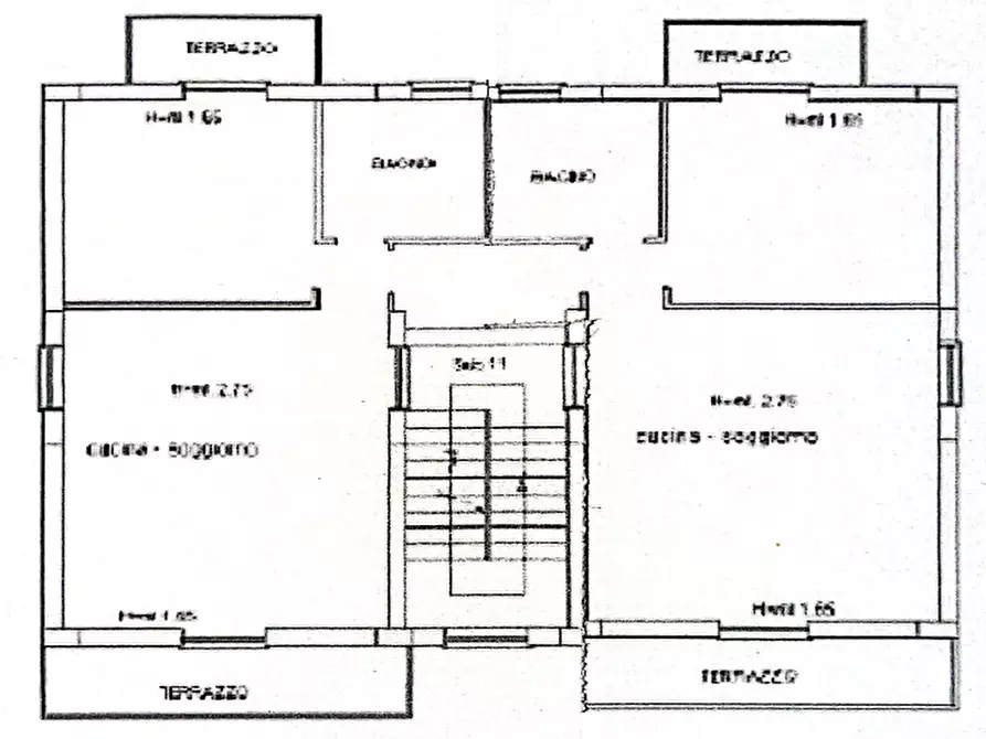 Immagine 9 di Appartamento in vendita  in Via Quinto Orazio Flacco a Marsicovetere