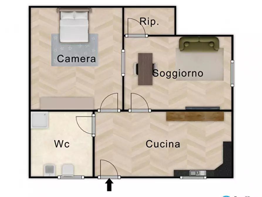 Immagine 16 di Appartamento in vendita  in Vicolo Rossi, 7 a Palermo