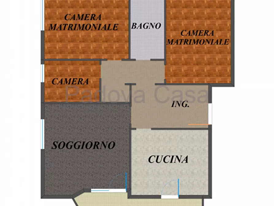 Immagine 16 di Appartamento in vendita  a Padova