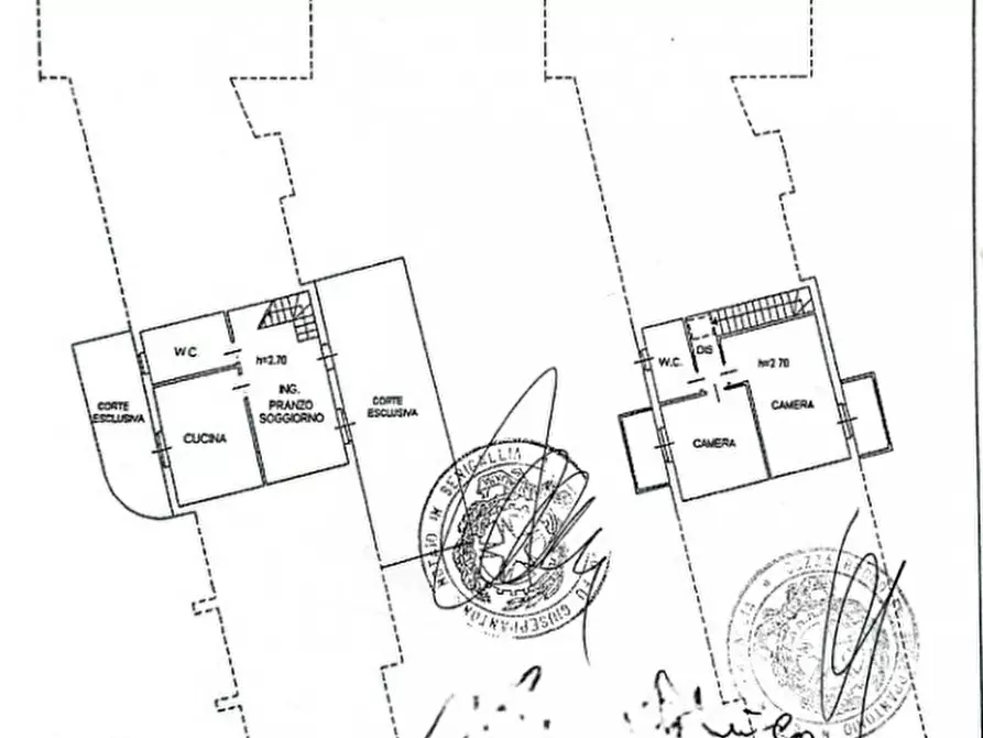 Immagine 29 di Villetta a schiera in vendita  in Via Fornace 28 a Trecastelli