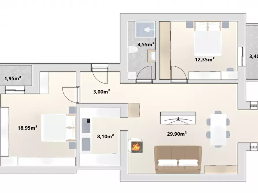 Immagine 19 di Appartamento in vendita  in 4. Novemberstraße - Via IV Novembre a Merano .Meran.