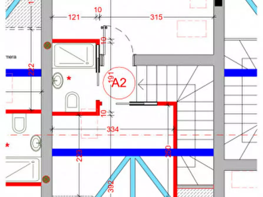 Immagine 13 di Villetta a schiera in vendita  in Via Papa Luciani a Bolzano Vicentino