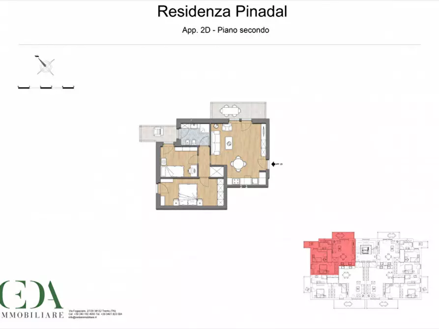 Immagine 5 di Appartamento in vendita  in Via dell'Asilo a Trento