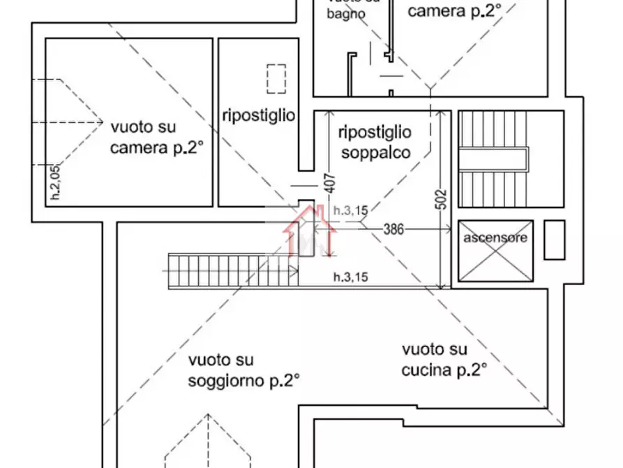 Immagine 40 di Villa in vendita  in Via Alessandro Rossi a Piovene Rocchette