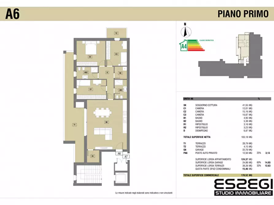 Immagine 21 di Appartamento in vendita  in Via dei Mille a Selvazzano Dentro
