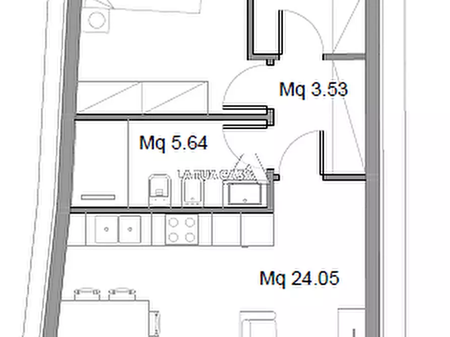 Immagine 9 di Appartamento in vendita  a Villafranca Di Verona