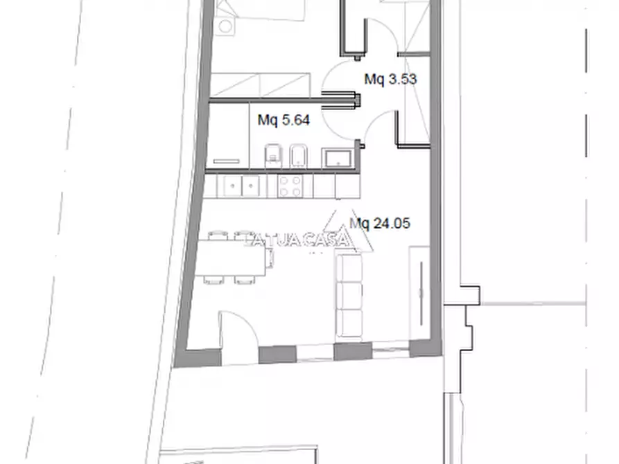 Immagine 10 di Appartamento in vendita  a Villafranca Di Verona