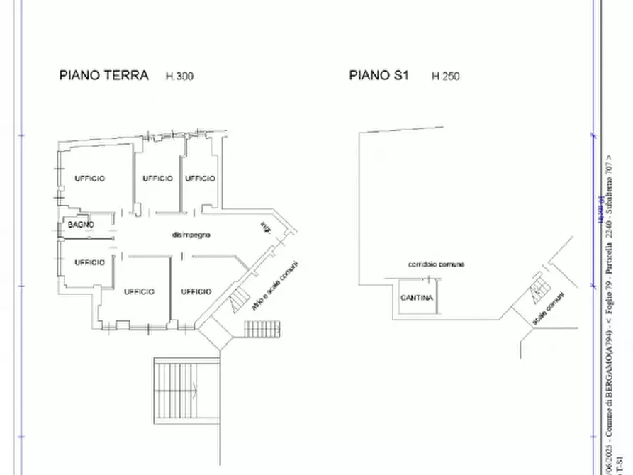 Immagine 2 di Appartamento in vendita  in via Paleocopa 11 a Bergamo