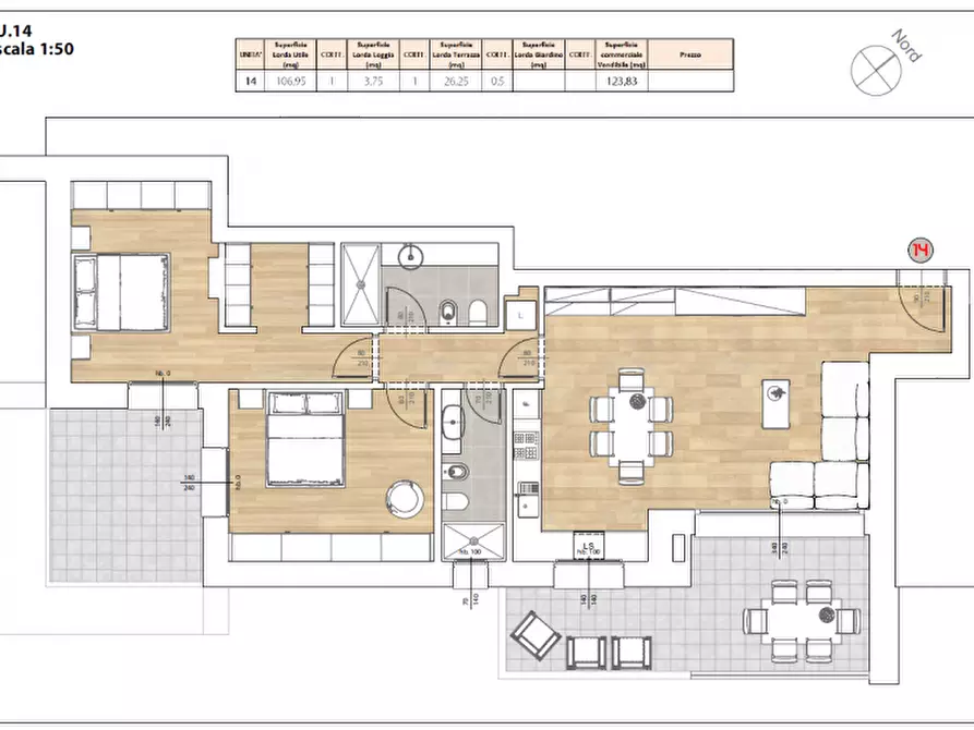 Immagine 20 di Appartamento in vendita  in via Fratelli Bandiera a Castenaso