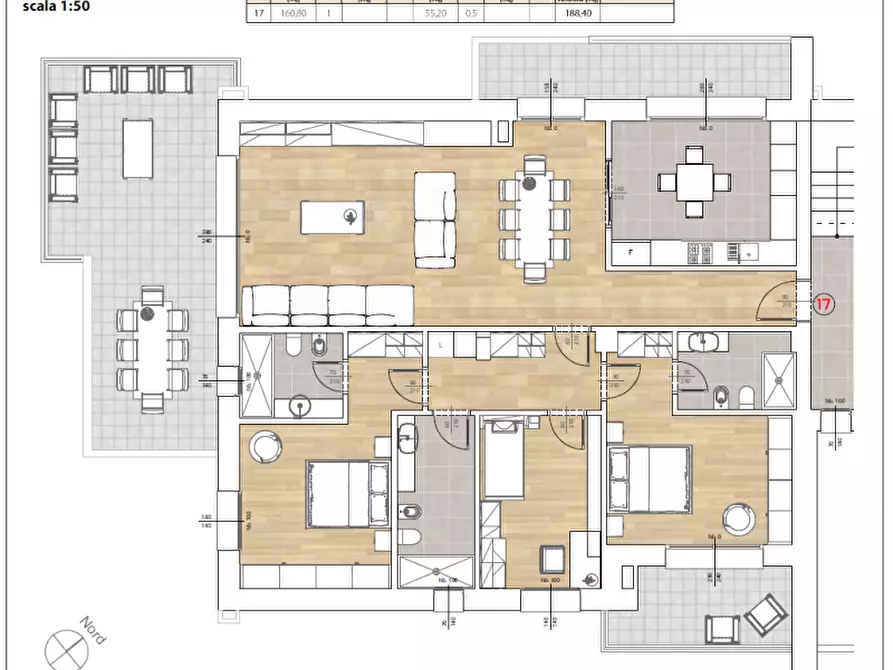 Immagine 23 di Attico in vendita  in via Fratelli Bandiera a Castenaso