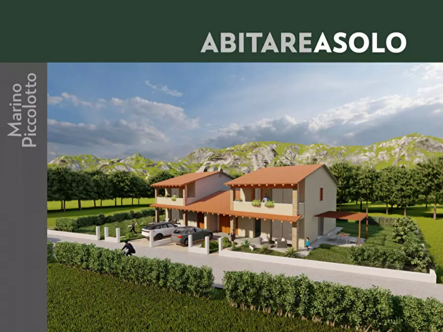 Immagine 1 di Casa bifamiliare in vendita  in via Santa Lucia a Castelcucco