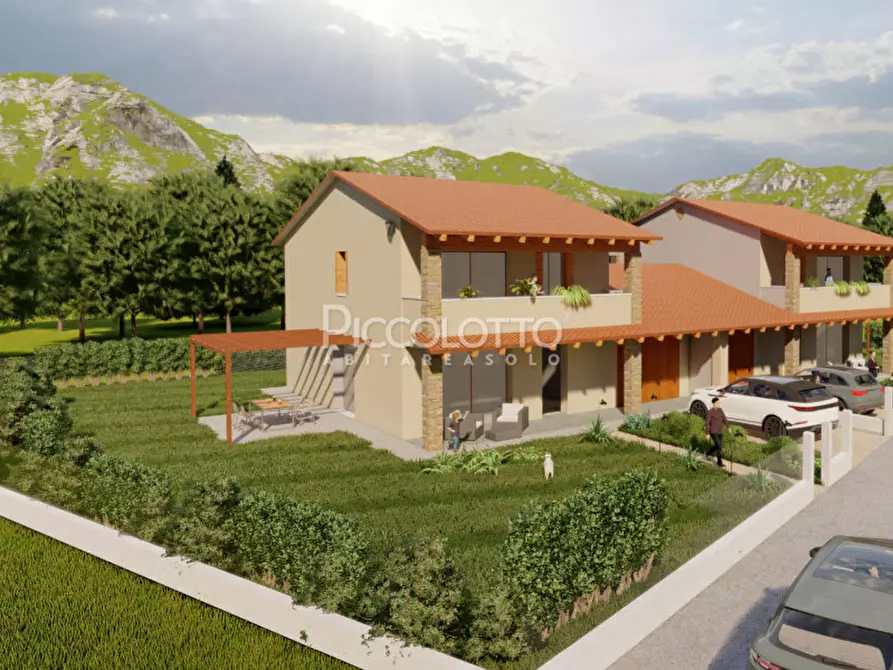 Immagine 6 di Casa bifamiliare in vendita  in via Santa Lucia a Castelcucco