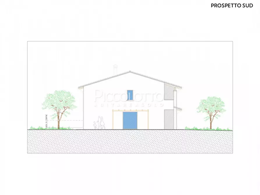 Immagine 8 di Casa bifamiliare in vendita  in via Santa Lucia a Castelcucco