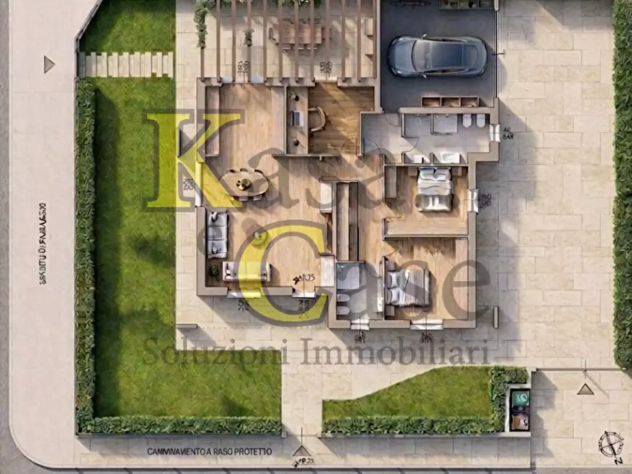 Immagine 7 di Villa in vendita  in via della resistenza 15 a San Benigno Canavese