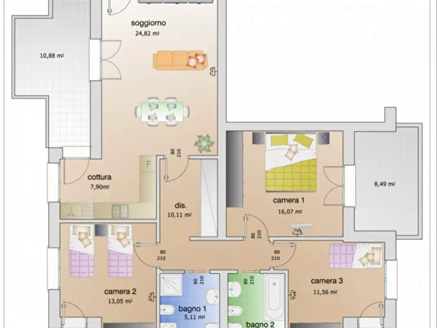 Immagine 24 di Appartamento in vendita  in Via Brigata Cadore a Treviso