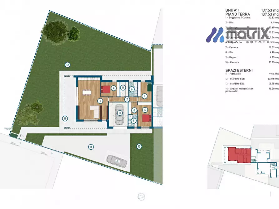 Immagine 13 di Villa in vendita  in Via Sant'Antonio a Teolo