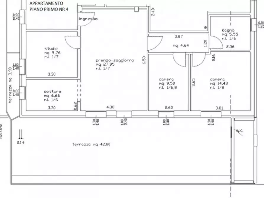 Immagine 27 di Appartamento in vendita  in VIA VALLIO 69 a Meolo