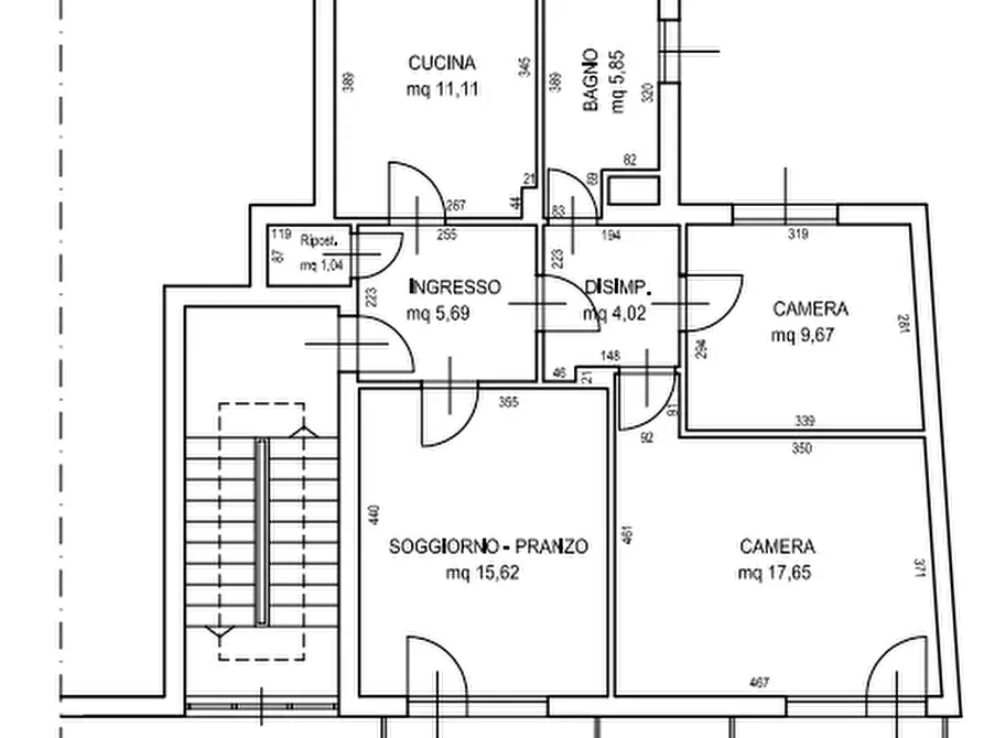Immagine 11 di Appartamento in vendita  in Viale San Marco, 80 a Venezia