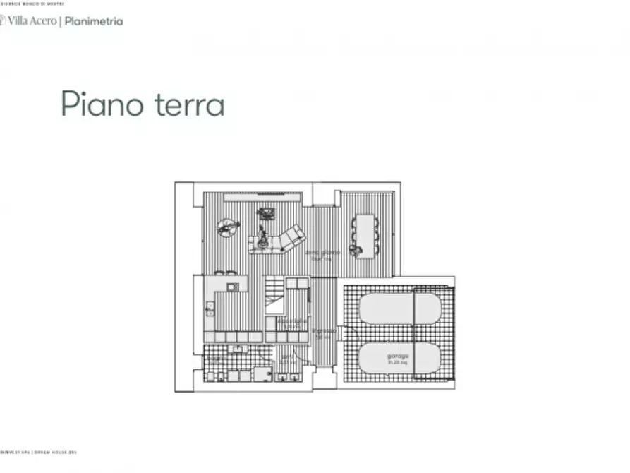 Immagine 7 di Villa in vendita  in Carpenedo a Venezia