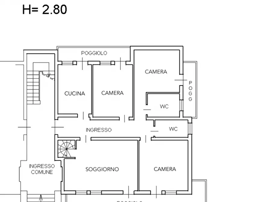 Immagine 31 di Appartamento in vendita  in Via San Salvaro a Monselice