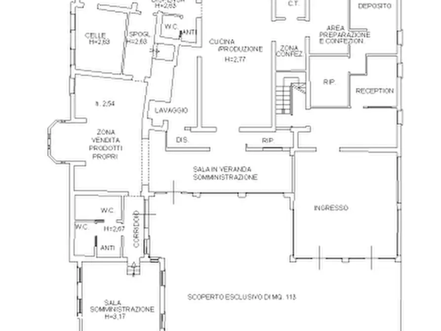 Immagine 13 di Attività commerciale in vendita  in Via Muson, 18 a Santa Maria Di Sala