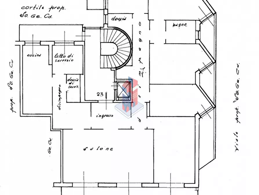 Immagine 54 di Appartamento in vendita  in VIA POSILLIPO a Napoli